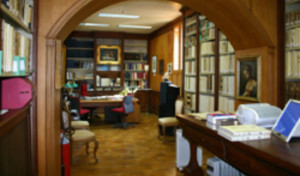 Direzione della biblioteca statale annessa al Santuario.