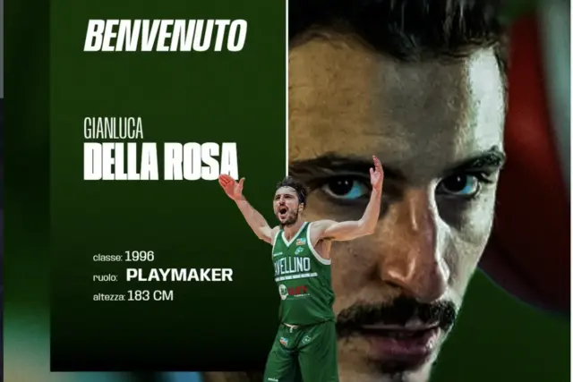 Della Rosa nuovo acquisto Avellino Basket
