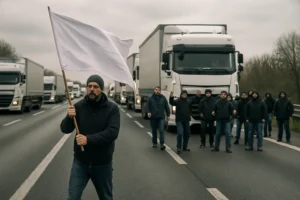 Protesta degli autotrasportatori, l'Irpinia paralizzata: rischi per scuole, mense e logistica