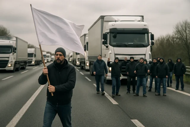 Protesta degli autotrasportatori, l'Irpinia paralizzata: rischi per scuole, mense e logistica