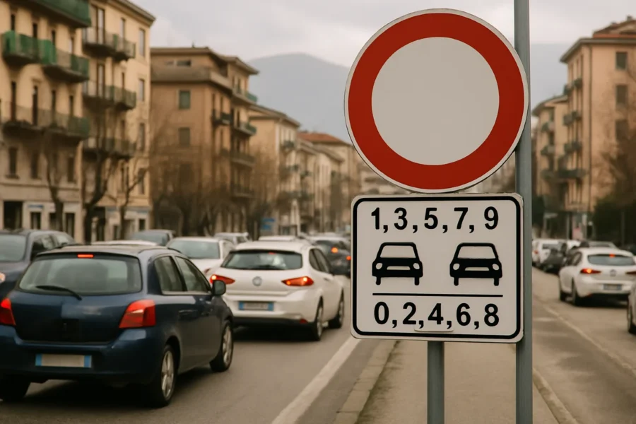 Targhe alterne tornano ad Avellino: superati nuovamente i valori di PM10