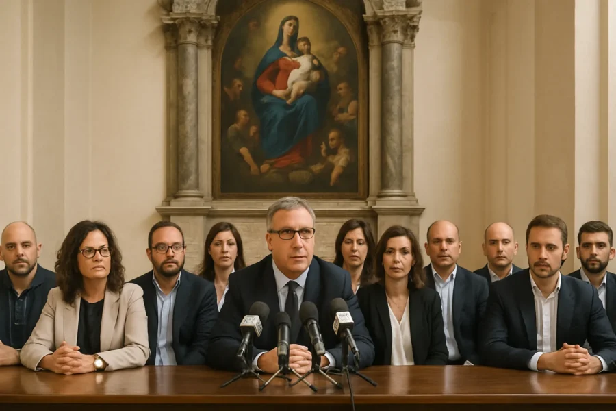 Sindaco Pizza presenta la nuova Giunta di Avellino: al lavoro dal 22 ottobre