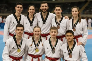 Taekwondo Avellino campione d'Italia ai Campionati Senior Cinture Rosse