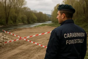 Sequestro di area abusiva sul demanio idrico del fiume Sabato a Principato Ultra